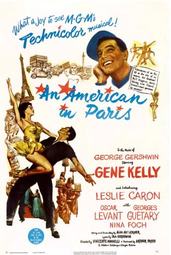 一個美國人在巴黎1951